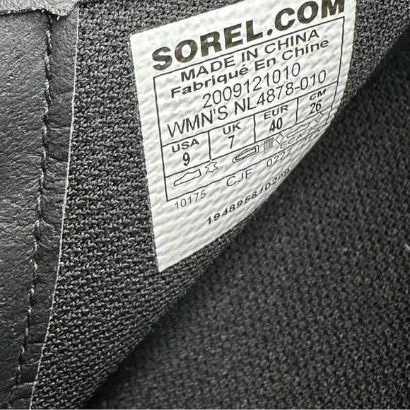 Sorel Women's Black Hi-Line Hiking Boot. Sz: 9 - Picture 12 of 12